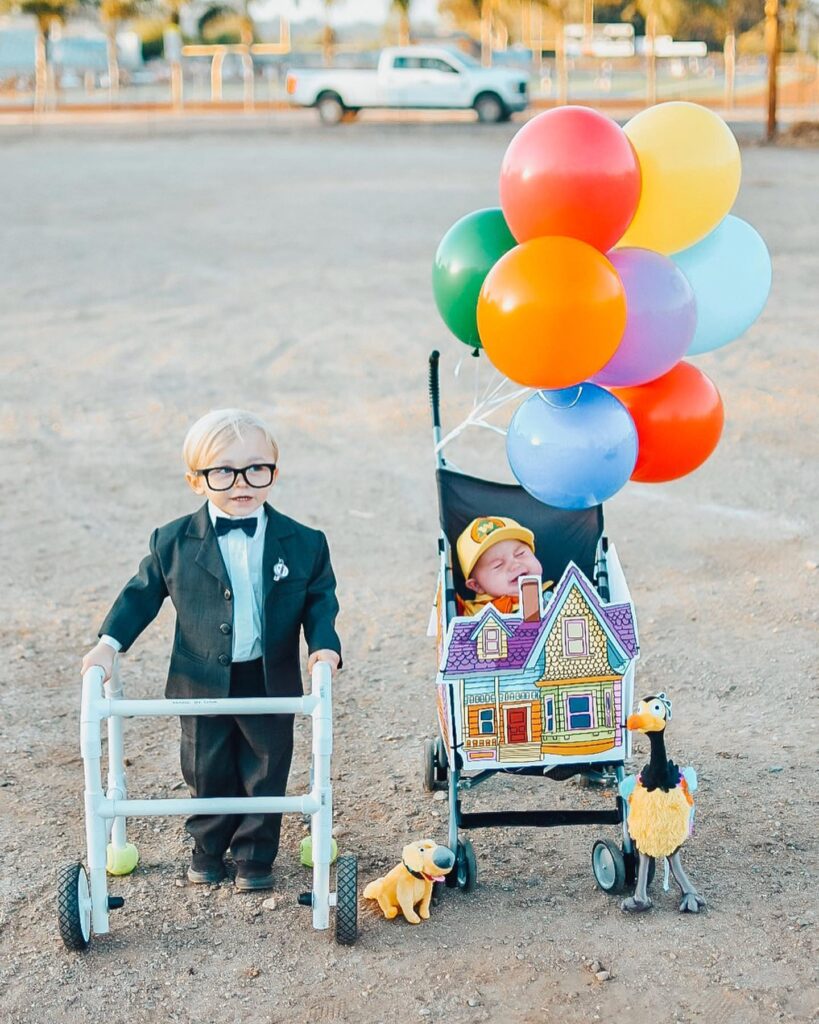 Aventuras de Up começam cedo! 🎈🏠
