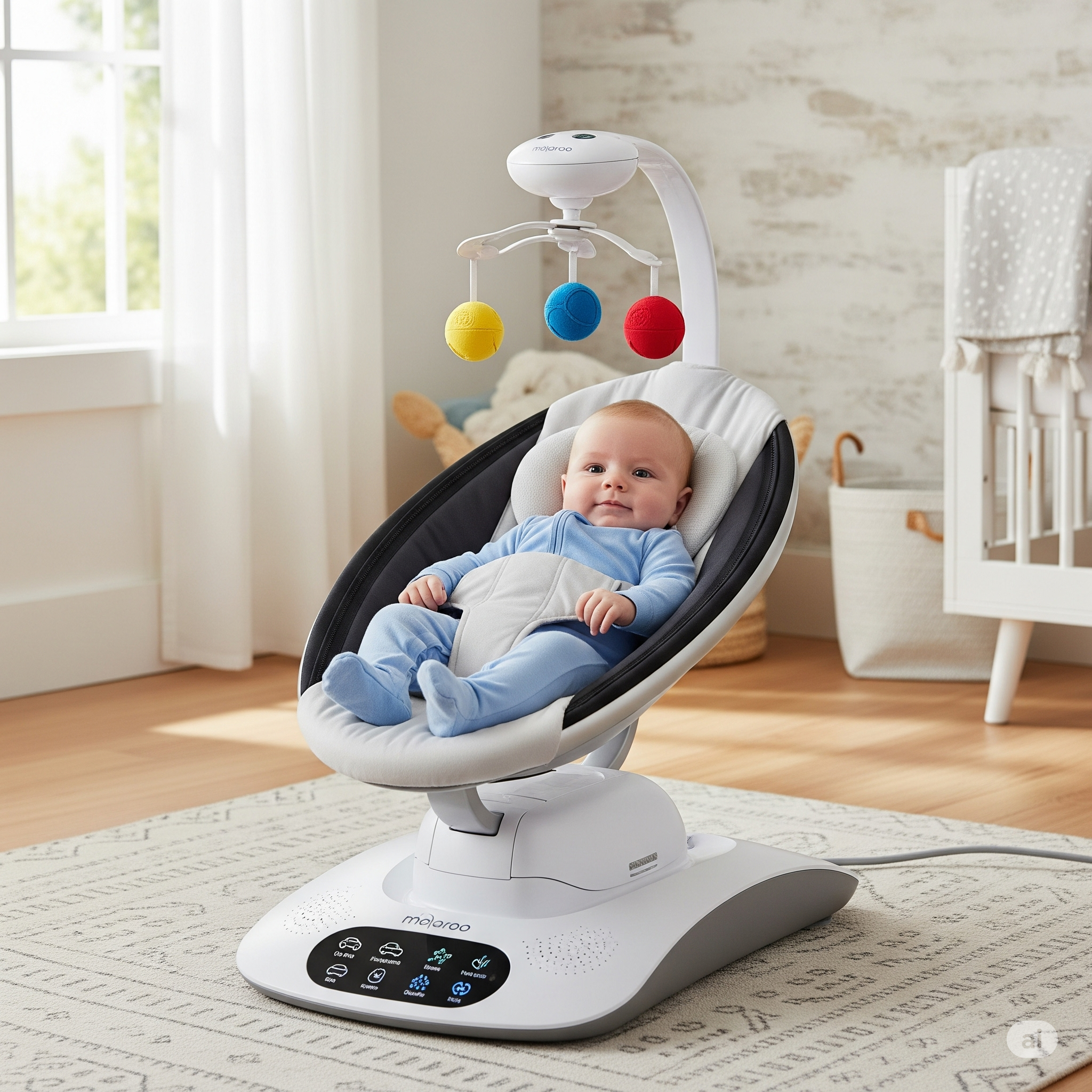 Alugue Mamaroo no O Baú do Bebê
