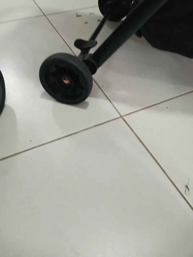 Sem a tampa da Roda traseira
