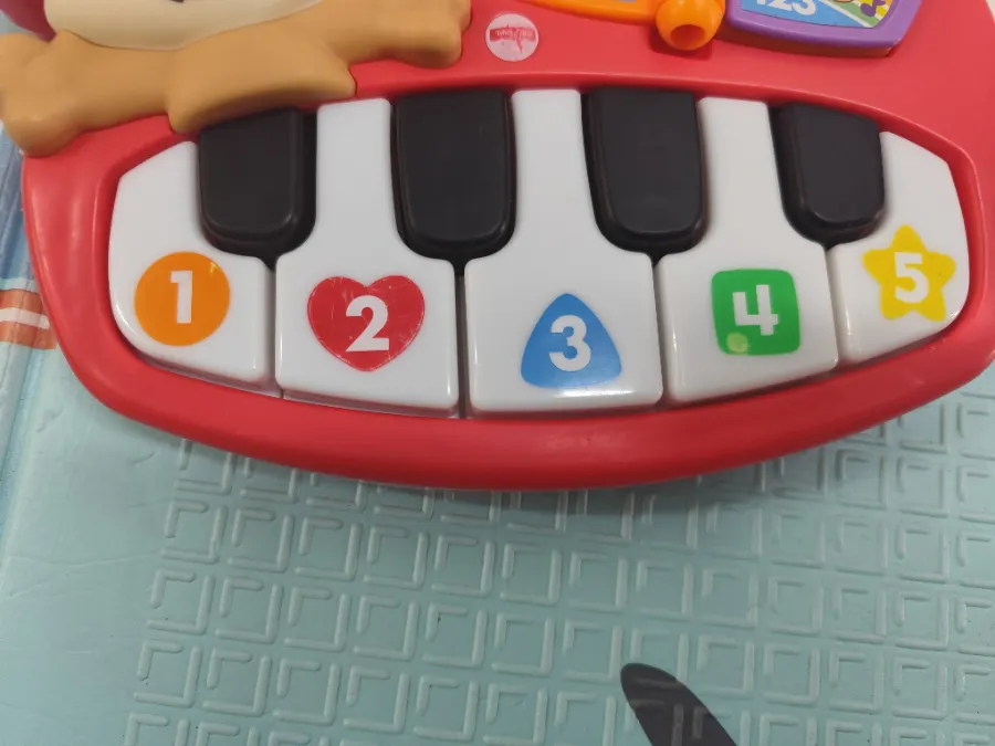Teclados um pouco apagados