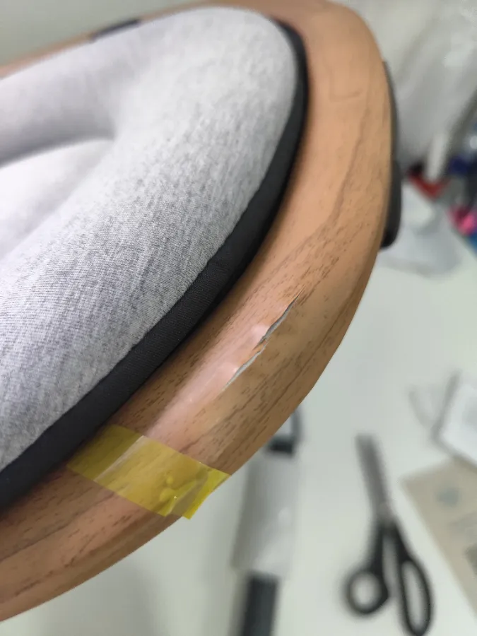 Estrutura conservada, com pequenos pontos amassados que não interferem no uso normal do produto. Estrutura conservada, com pequenos pontos amassados que não interferem no uso normal do produto.