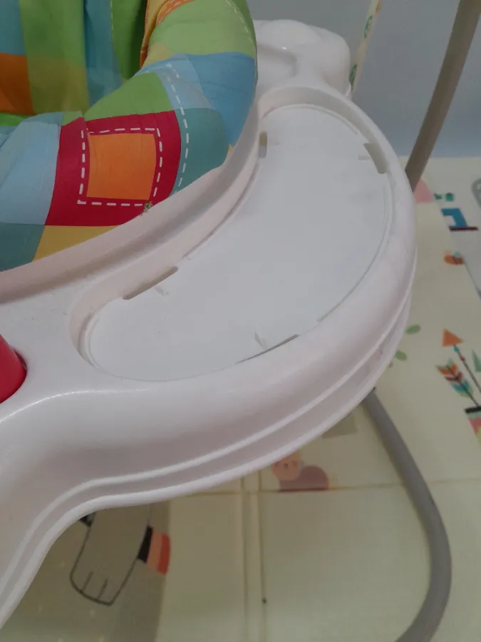 Está faltando um brinquedo de encaixe da base