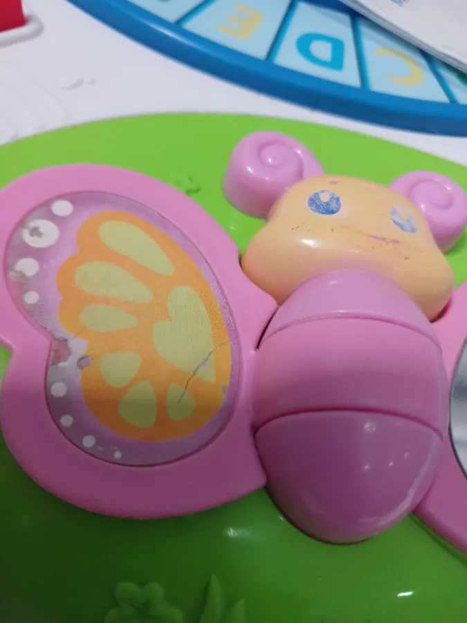 Adesivos desgastados .