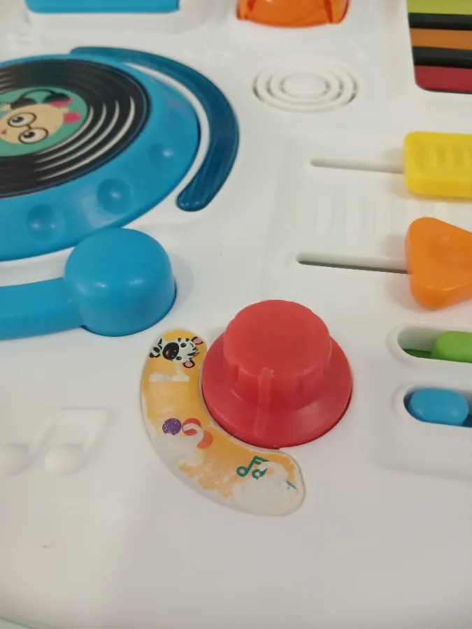 Adesivos desgastados