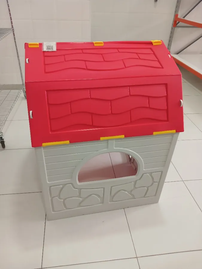 Casinha esta ok , nada quebrado. Casinha esta ok , nada quebrado.