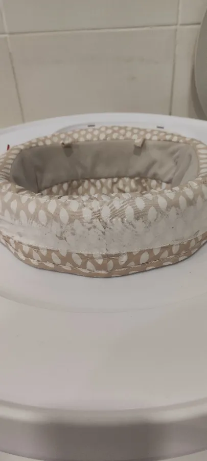 Tecido com marcas de uso