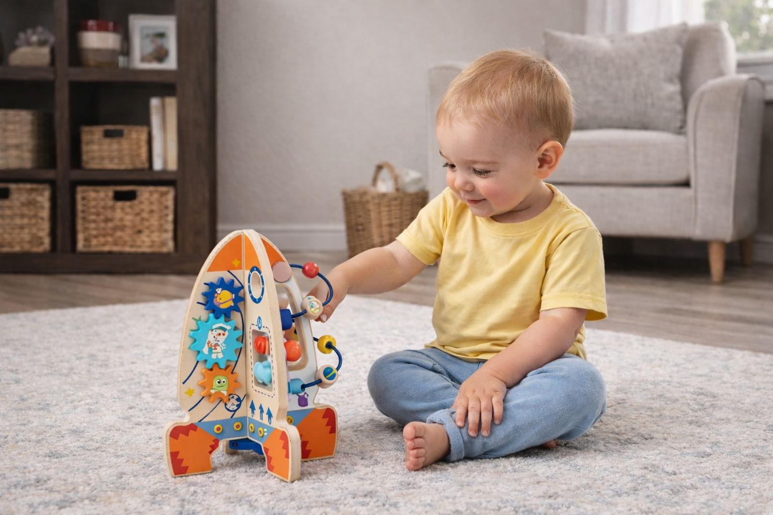 Foguete de Atividades Tooky Toy