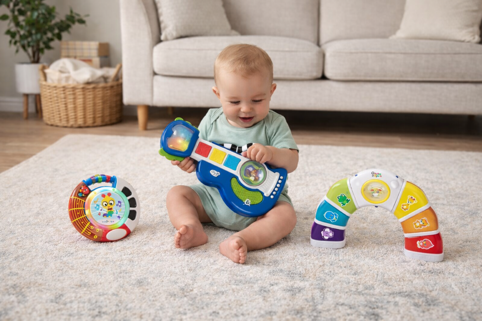 Kit Brincar Livre Banda Musical Baby Einstein