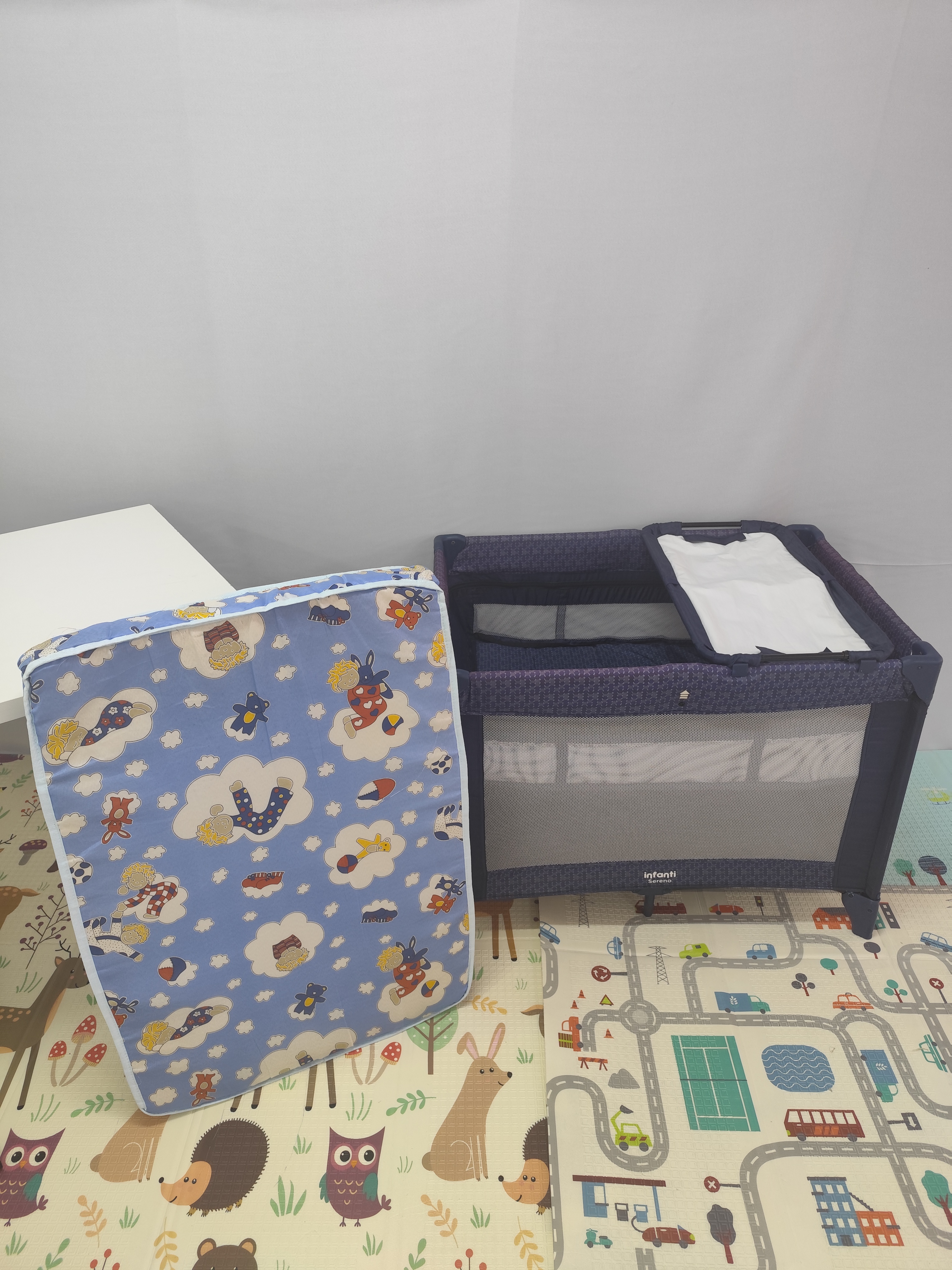 Kit Chiqueirinho + Colchão + Trocador Infanti