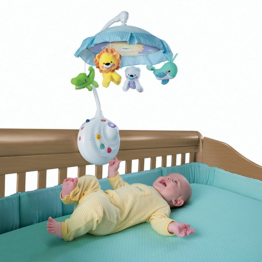 Móbile Musical com Projetor Precious Planet Fisher Price