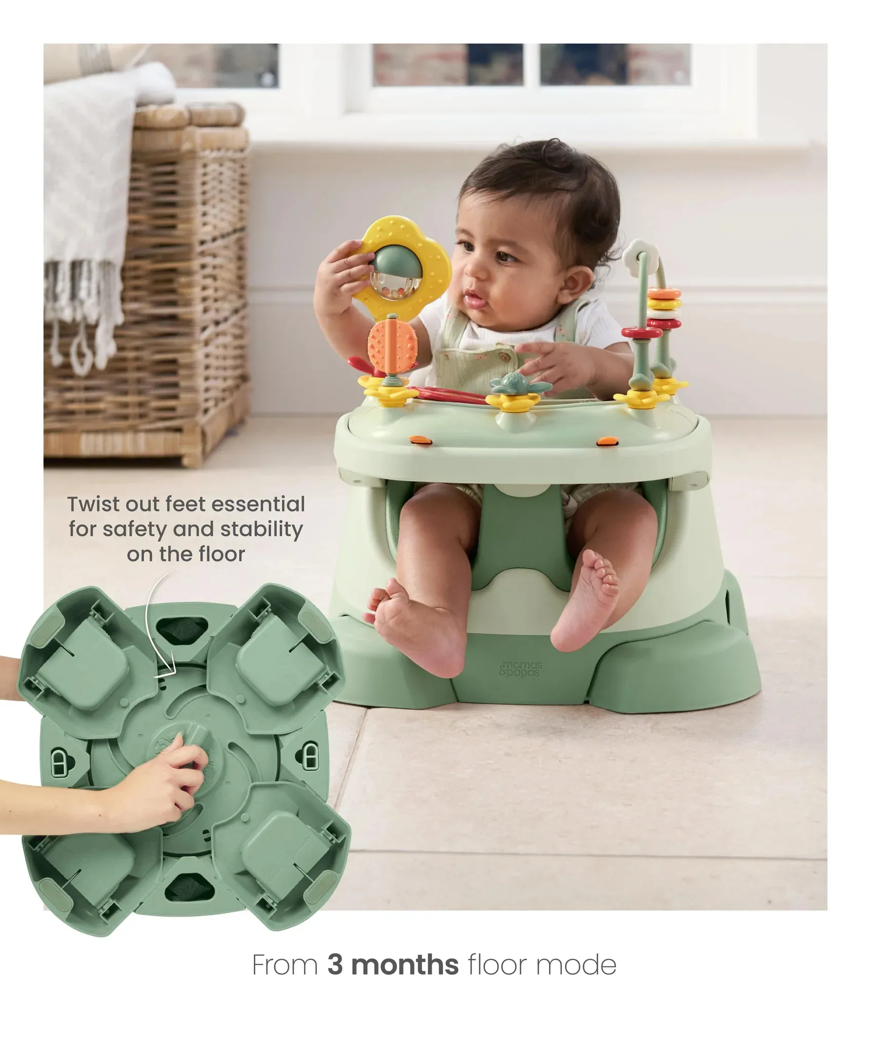 Assento Elevatório Baby Bug Blossom Mamas & Papas
