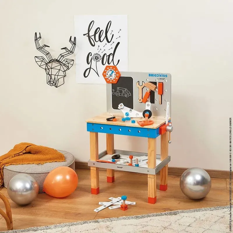 Bancada Bricokids Magnética Gigante Janod
