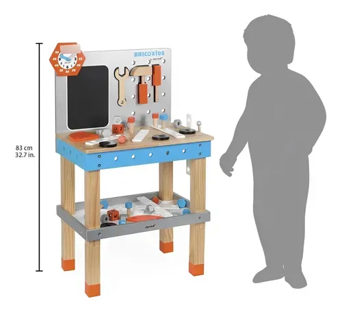 Bancada Bricokids Magnética Gigante Janod