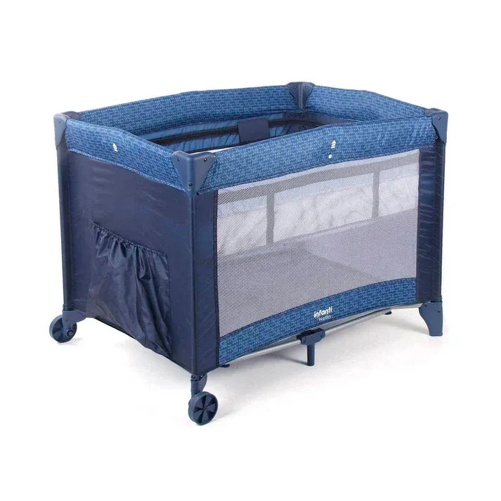 Berço e Chiqueirinho Portátil Infanti + Colchonete Extra Infanti