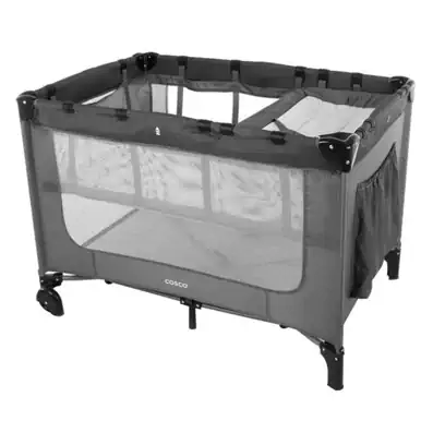 Berço Portátil Happy + Colchonete Extra - Primeiro Aluguel Cosco