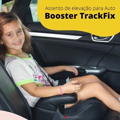 Booster Trackfix com Isofix Safety 1st