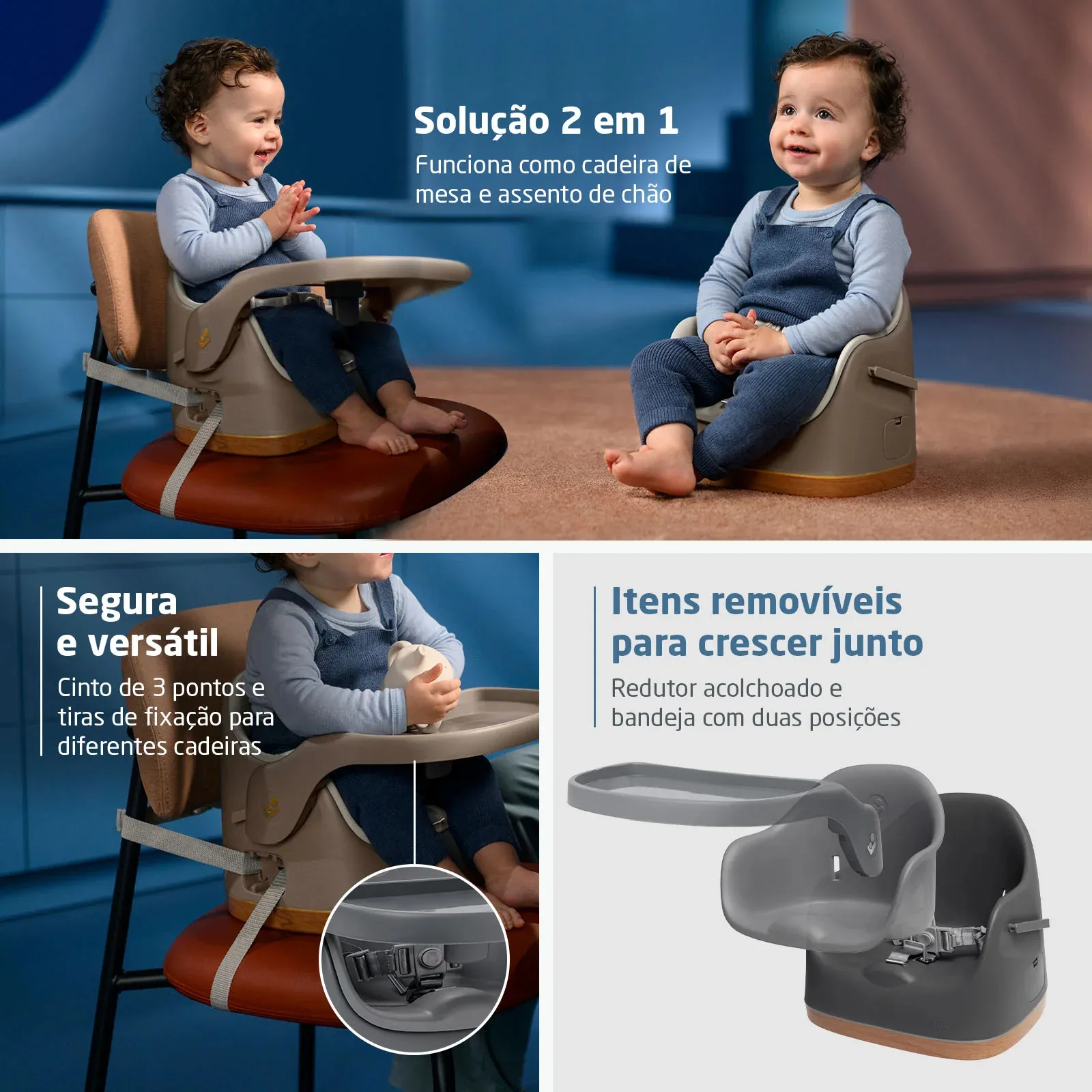 Cadeira Compacta Portátil Jay (Graphite) Maxi Cosi