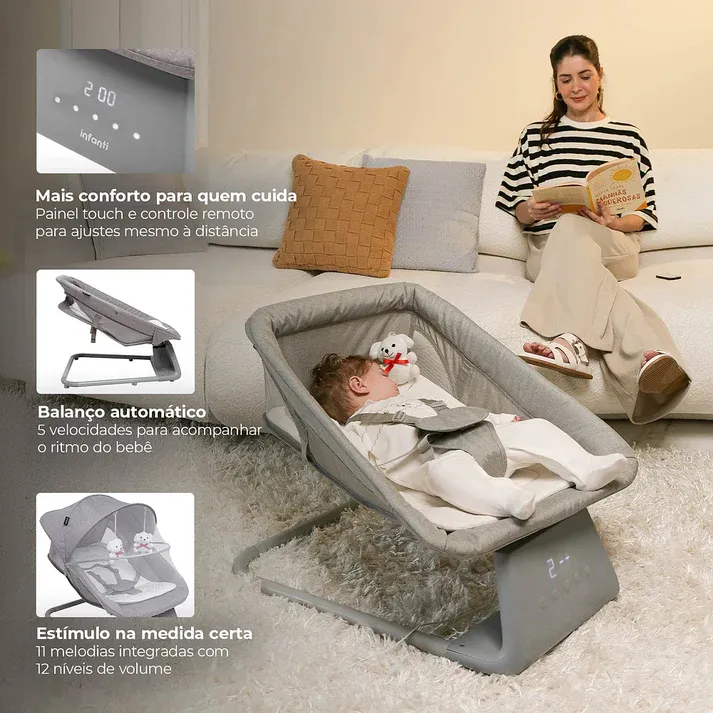 Cadeira de Balanço Automático Vivaldi Infanti