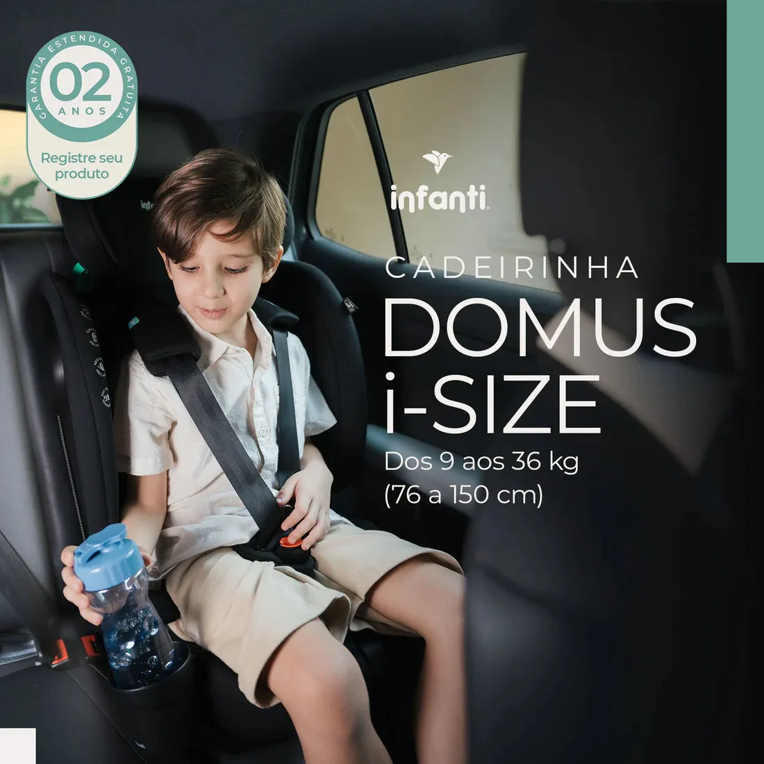 Cadeirinha Para Auto Domus i-Size Infanti
