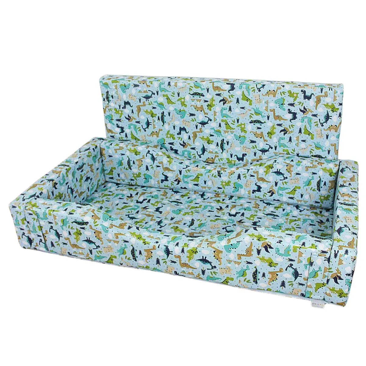 Caminha Montessori Berço Nacional 150 x 80cm com colchão - Estampa: Circo Boho Chic Brinquedos Mil