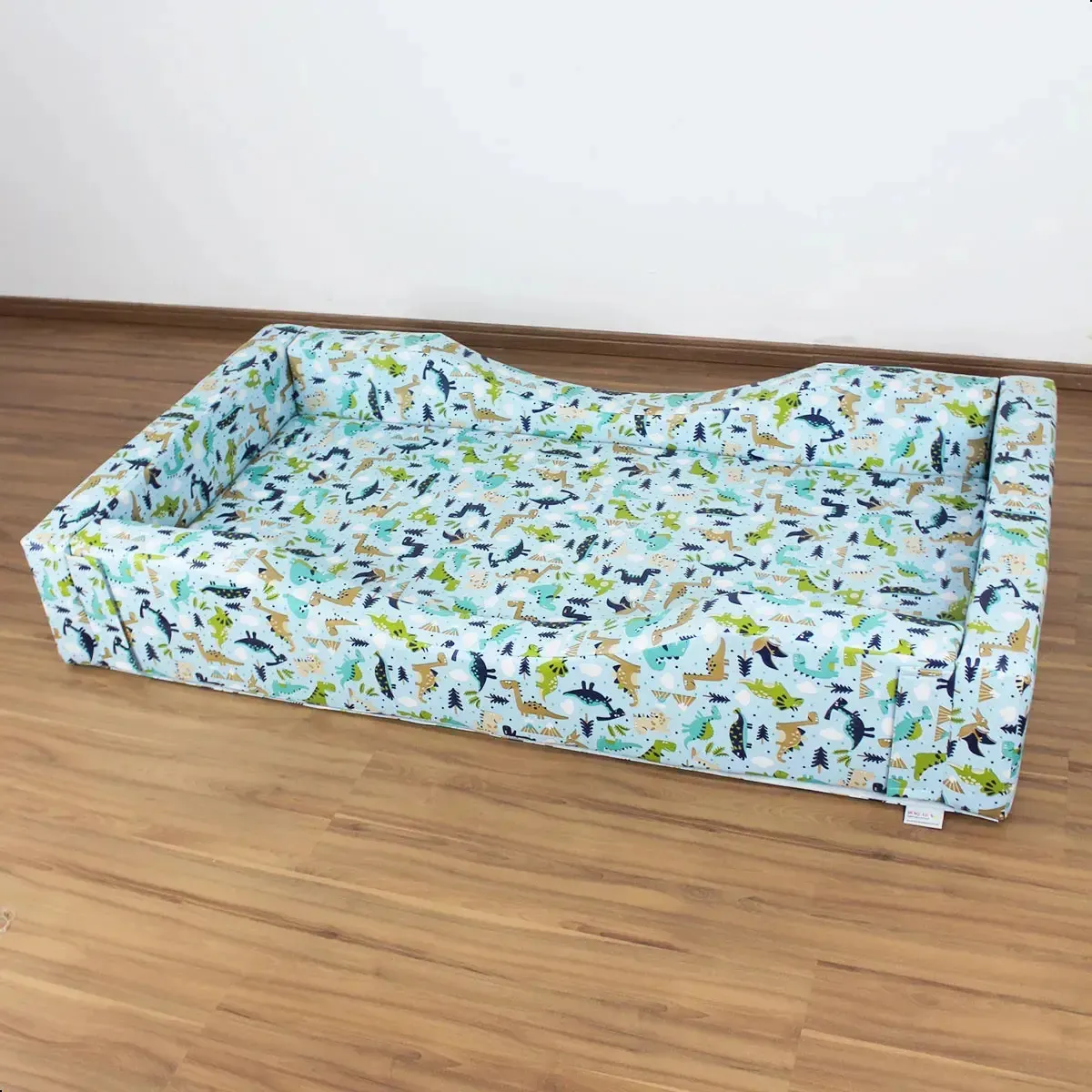 Caminha Montessori Berço Nacional 150 x 80cm com colchão - Estampa: Circo Boho Chic Brinquedos Mil