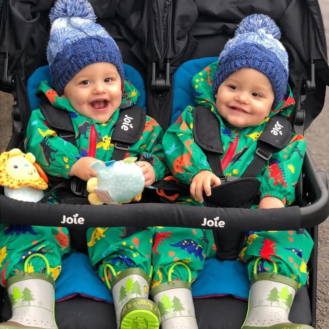 Carrinho Duplo para Gêmeos Aire Twin Joie