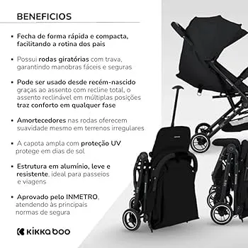 Carrinho Ruby Compacto Kikka boo