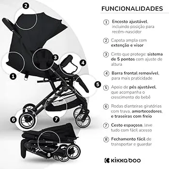 Carrinho Ruby Compacto Kikka boo