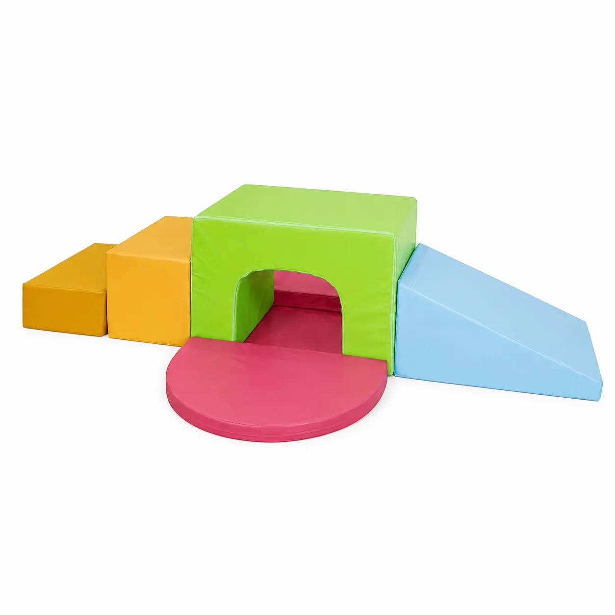 Circuito Espumado Soft Túnel - 6 Peças Brinquedos Mil
