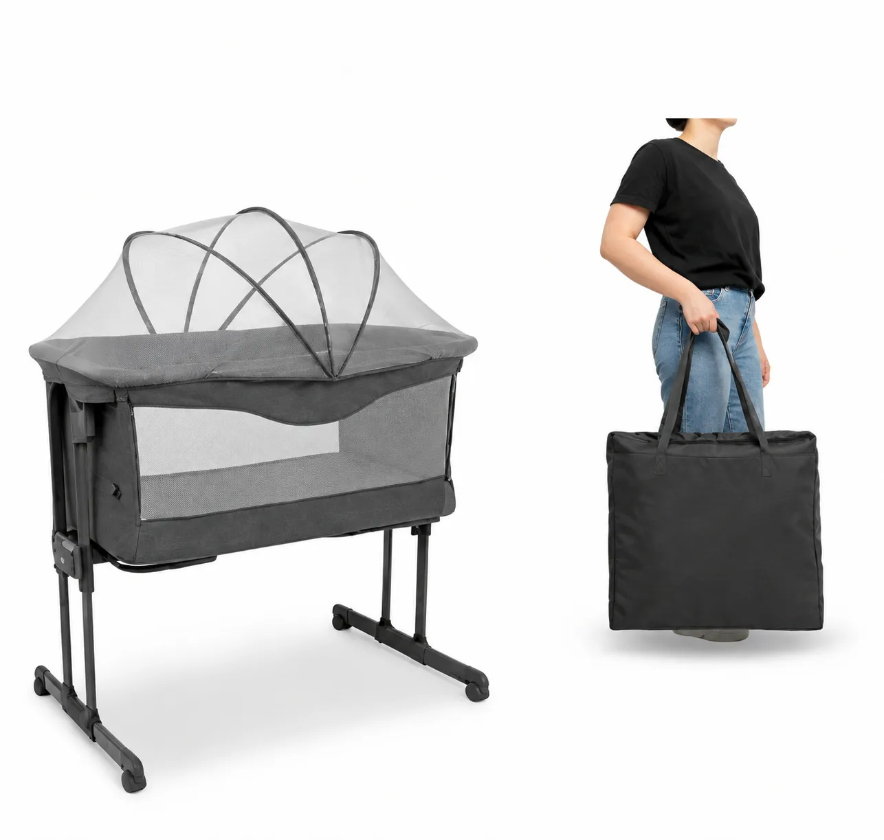 Co-bed Donatello - Cinza