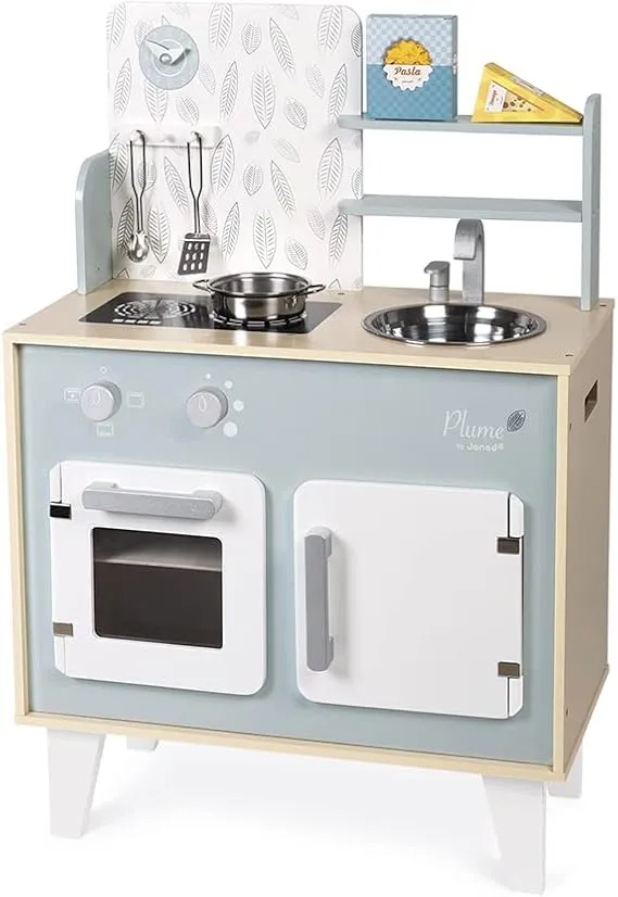 Cozinha de Madeira Azul Plume Janod