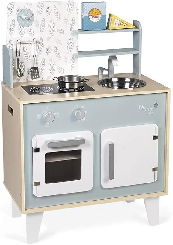 Cozinha de Madeira Azul Plume Janod