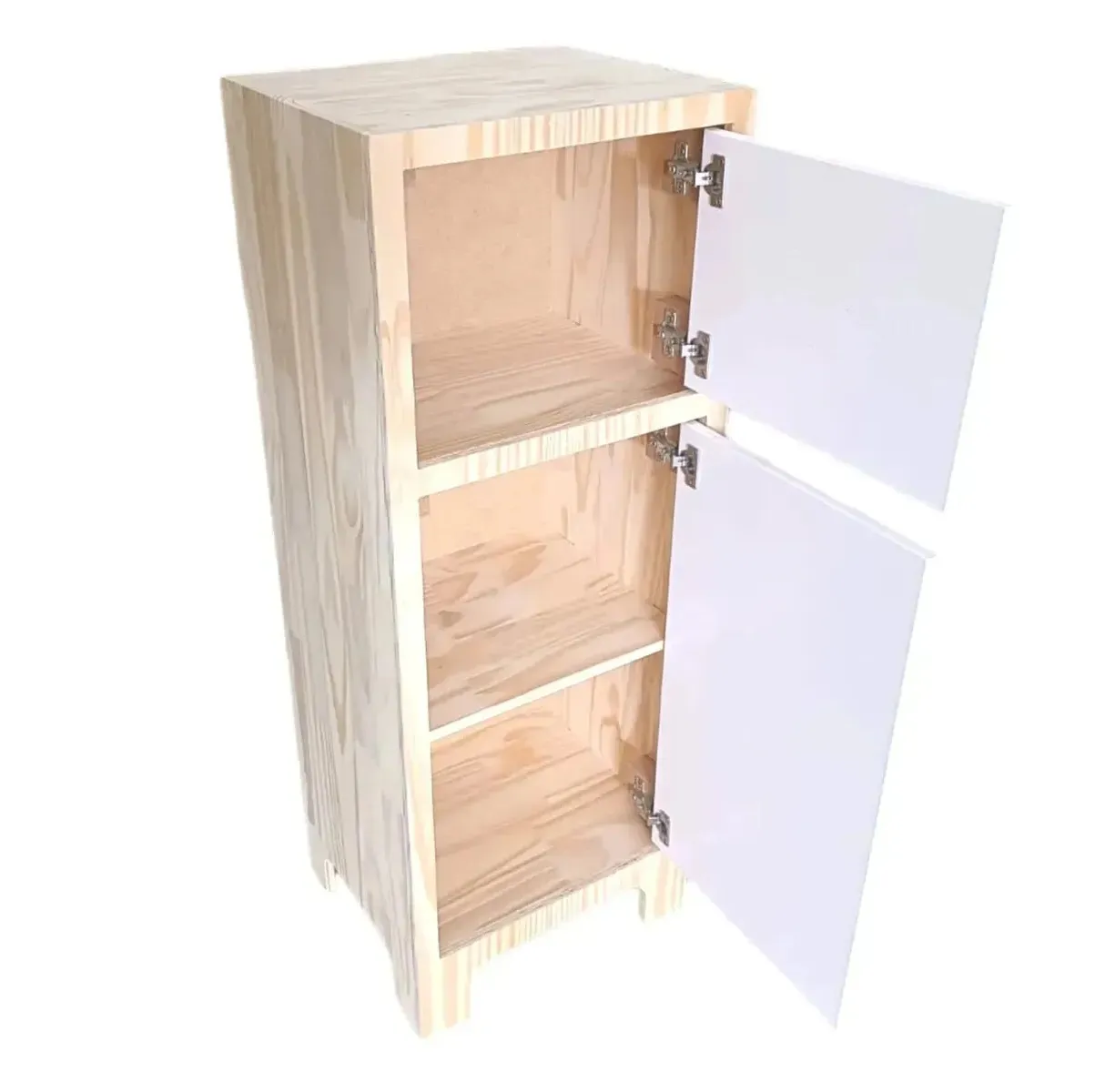 Cozinha Pequena Cinza Com Geladeira + Kit Panelinha Montessoriana Fashion Toys