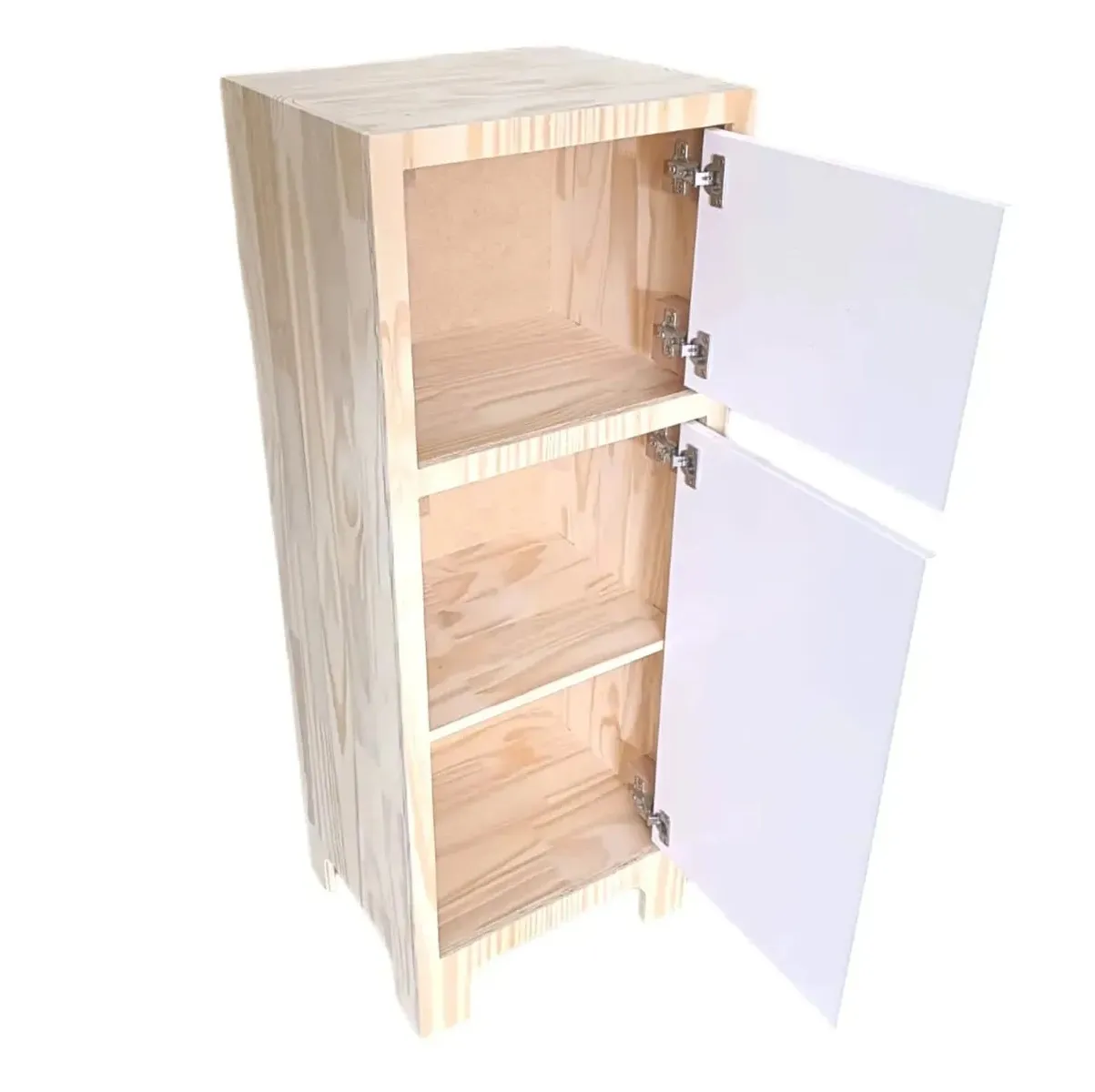 Geladeira Montessoriana Portas Brancas Fashion Toys