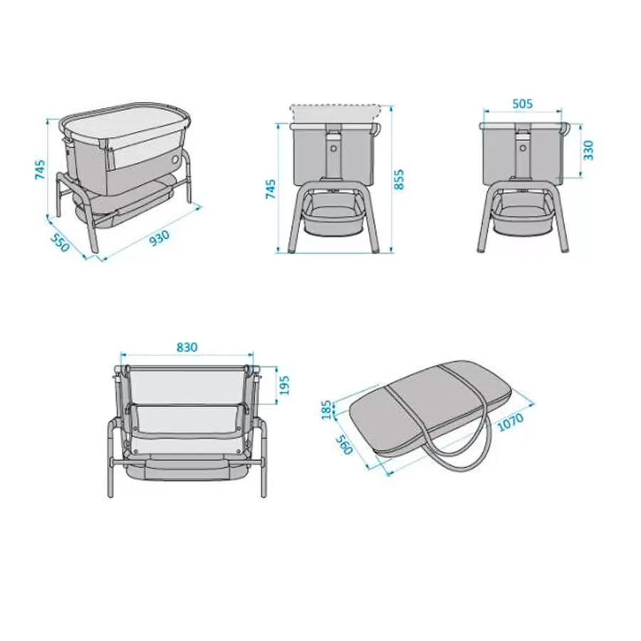 Iora - Co-sleeper Dobrável Maxi Cosi