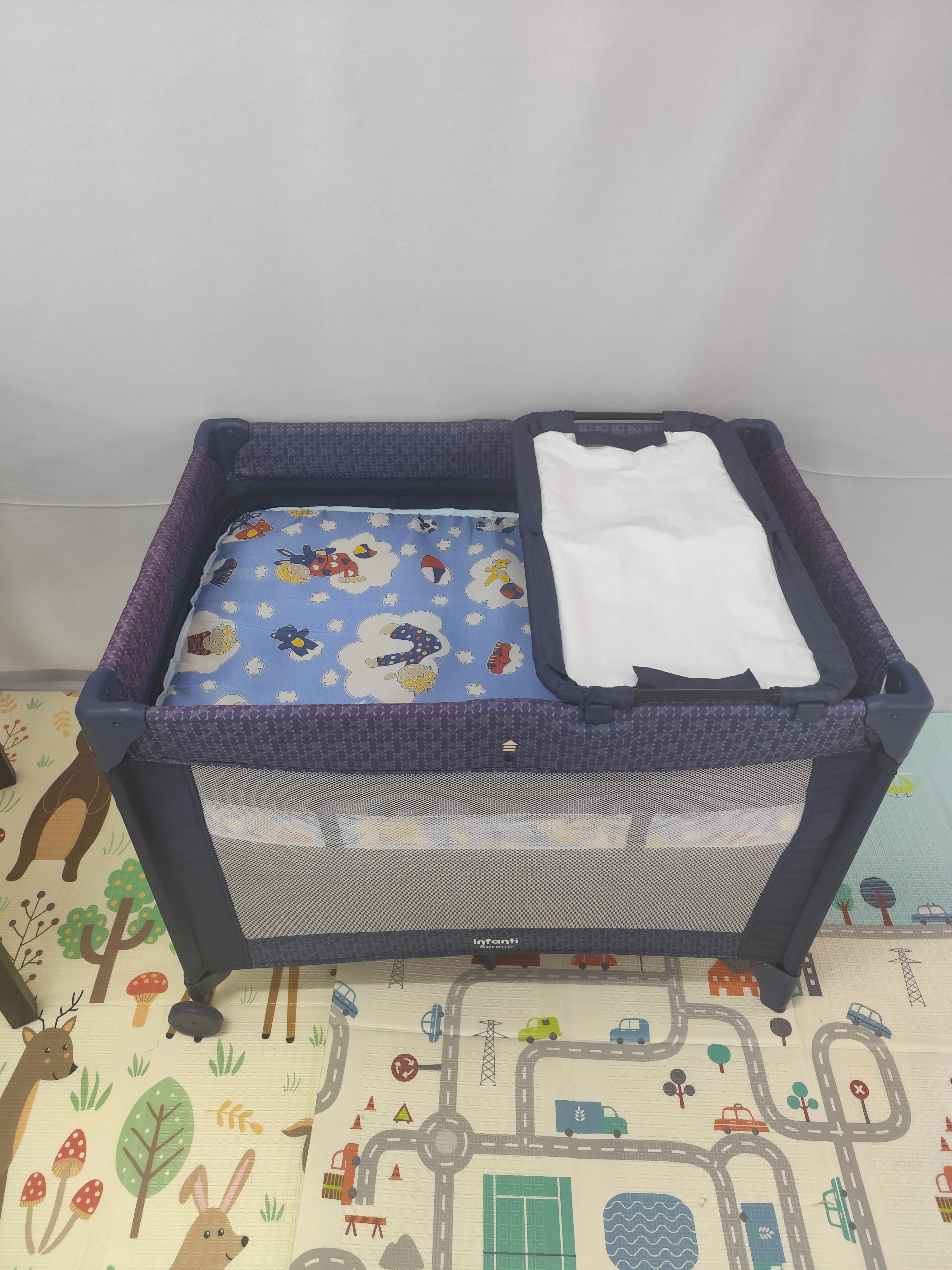 Kit Chiqueirinho + Colchão + Trocador Infanti