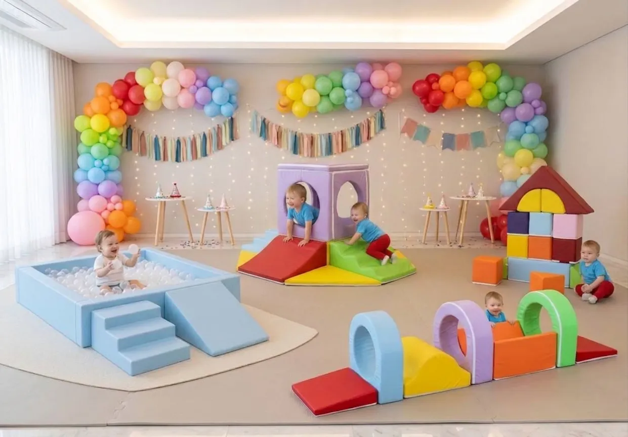 Kit Espaço Baby Espumado GG Brinquedos Mil