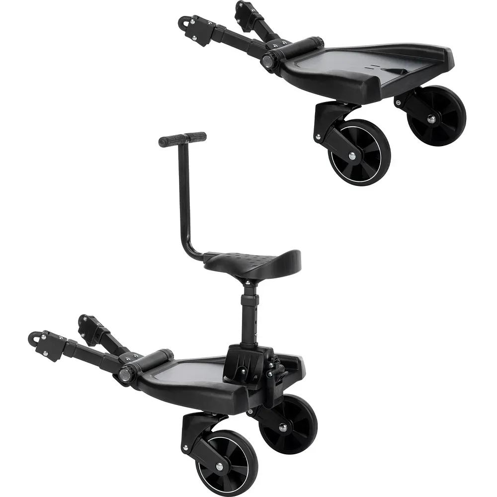 Kit 2 Irmãos — Carrinho EVA + Plataforma Hop-On Board Maxi Cosi