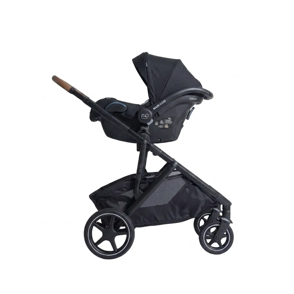 Kit Carrinho Versiti + Bebê Conforto Citi + Adaptadores Joie