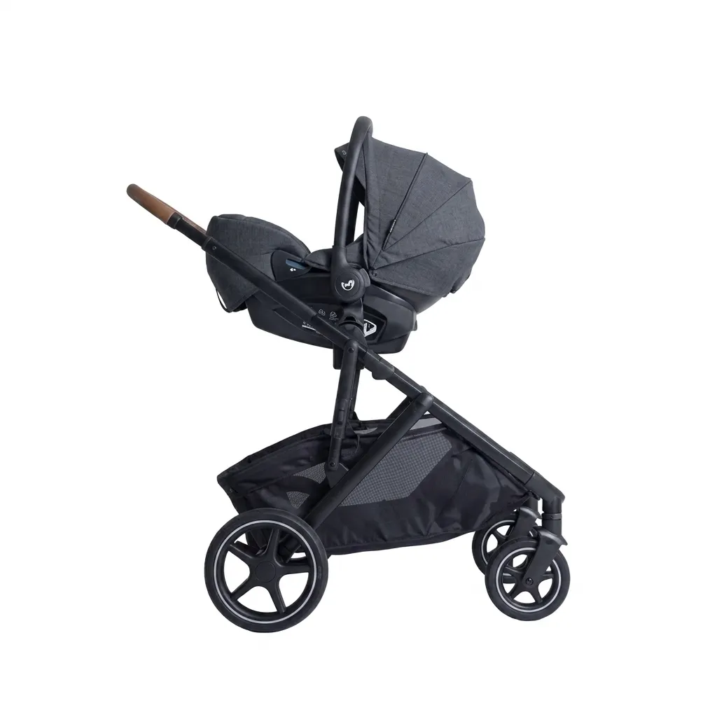 Carrinho Versiti + Bebê Conforto Pebble + Adaptadores Joie