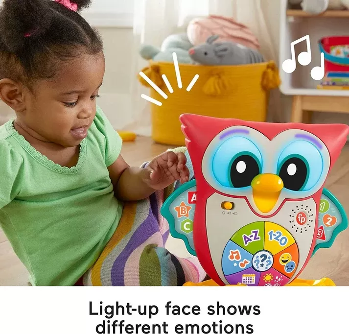 Linkimals Brinquedo de bebê Coruja Olhos Fisher Price