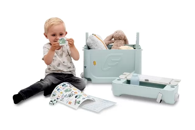 Mala de Viagem JetKids Bedbox Green Stokke