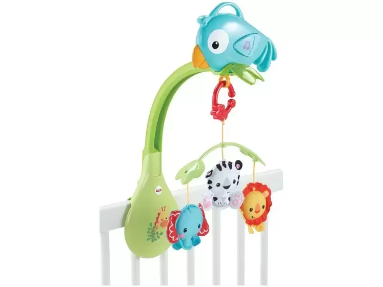 Móbile 3 em 1 Amigos da Floresta Fisher Price