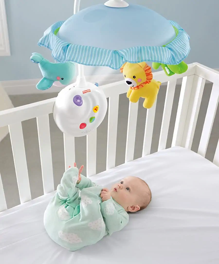 Móbile Musical com Projetor Precious Planet Fisher Price