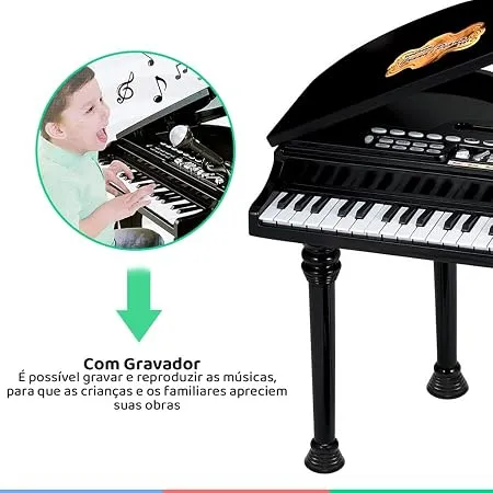 Piano Infantil Symphonic Grand Piano Set Winfun