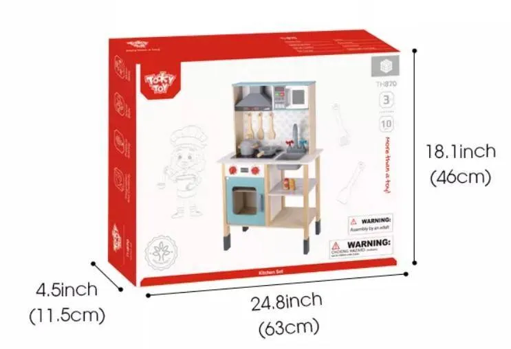 Super Cozinha Completa (com micro-ondas) Tooky Toy