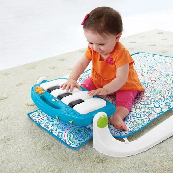 Tapete de Atividades Piano (Branco e Azul) Fisher Price