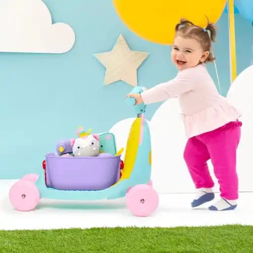 Triciclo Patinete Unicórnio Skip Hop